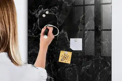 Tablica magnetyczna do rysowania w kolorze ciemnego marmuru