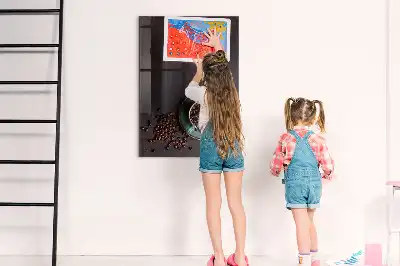 Tablica magnetyczna z pisakiem z ziarnami kawy