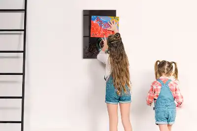 Tablica magnetyczna z pisakiem z ziarnami kawy