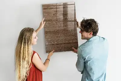 Tablica magnetyczna z pisakiem z drewnianą ramą