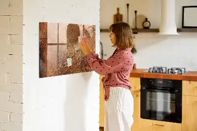 Tablica magnetyczna z nadrukiem starego pnia drzewa