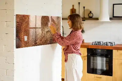 Tablica magnetyczna z nadrukiem starego pnia drzewa