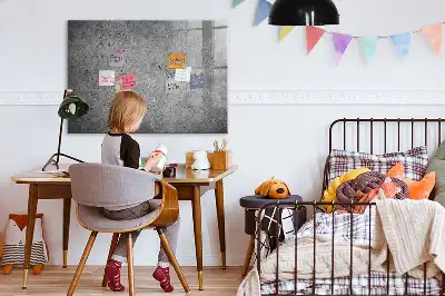 Tablica magnetyczna do pisania w stylu industrialnym