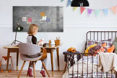 Tablica magnetyczna do pisania w stylu industrialnym