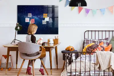 Tablica magnetyczna do pisania Ciemne niebo i gwiazdy