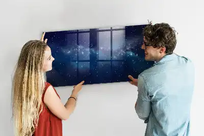 Tablica magnetyczna do pisania Ciemne niebo i gwiazdy