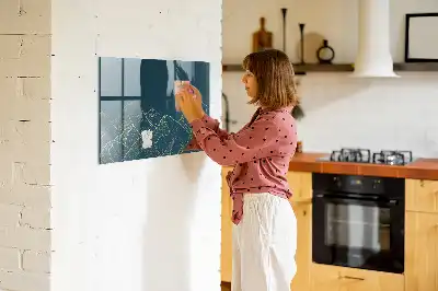 Tablica magnetyczna do pisania wzór szkic gór