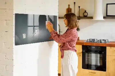 Tablica magnetyczna do pisania wędrowiec w ciemności