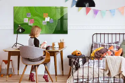 Tablica magnetyczna suchościeralna wzór nowoczesne fale