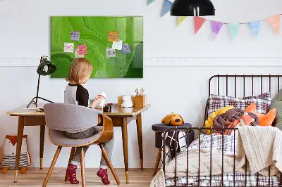 Tablica magnetyczna suchościeralna wzór nowoczesne fale
