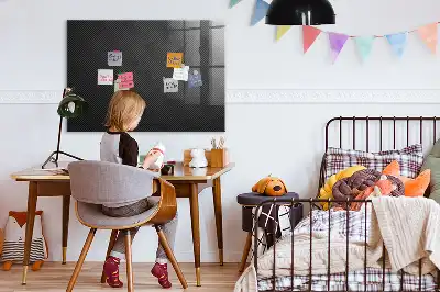 Tablica magnetyczna motyw ciemnej abstrakcji