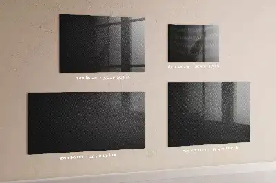 Tablica magnetyczna motyw ciemnej abstrakcji