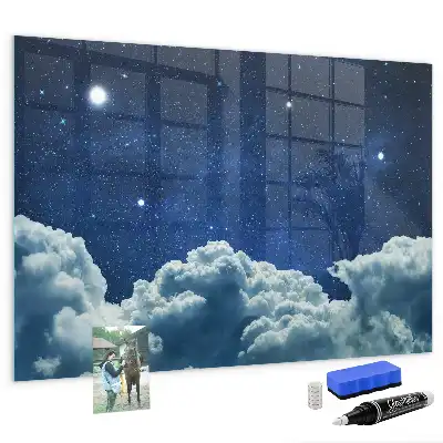 Tablica magnetyczna do pisania Nocne niebo