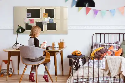 Tablica magnetyczna do pisania w ramce w stylu retro