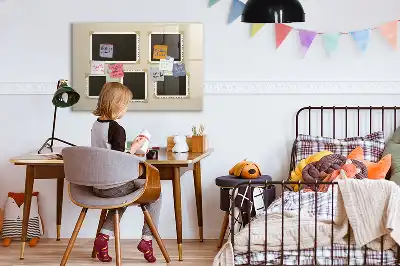 Tablica magnetyczna do pisania w ramce w stylu retro