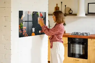 Tablica magnetyczna do pisania akcesorium kuchenne