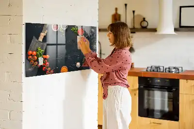 Tablica magnetyczna do pisania akcesorium kuchenne