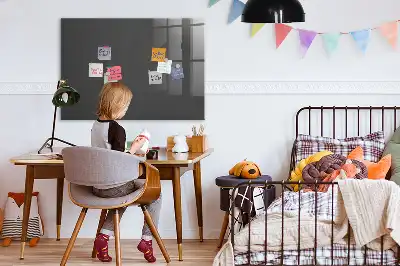 Tablica magnetyczna suchościeralna w kolorze szarym
