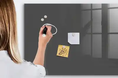 Tablica magnetyczna suchościeralna w kolorze szarym