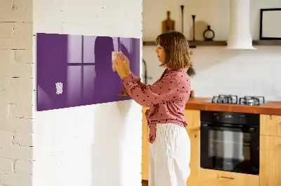 Tablica magnetyczna do pisania w kolorze fioletowym
