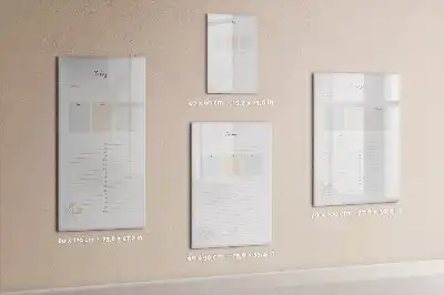 Tablica suchościeralna magnetyczna planer na dziś
