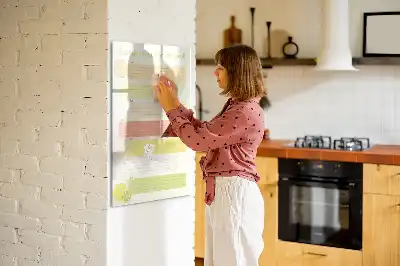 Tablica magnetyczna suchościeralna planer menu