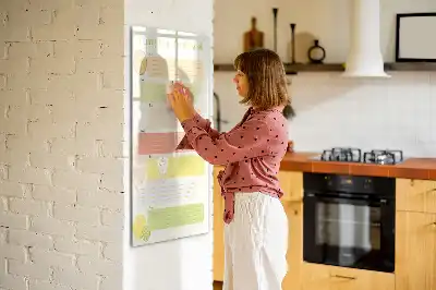 Tablica magnetyczna suchościeralna planer menu