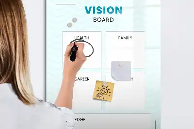 Tablica magnetyczna suchościeralna planer zdrowia