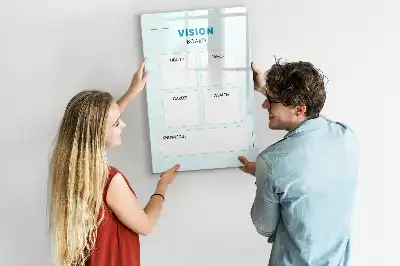 Tablica magnetyczna suchościeralna planer zdrowia