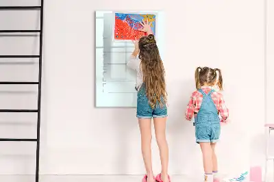 Tablica suchościeralna magnetyczna planer podróży