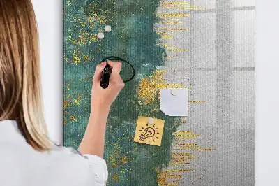 Tablica magnetyczna suchościeralna we wzorze dekoracyjnym