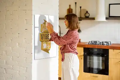 Tablica magnetyczna suchościeralna dobre wibracje