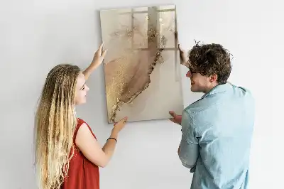 Tablica magnetyczna suchościeralna wzór błyszczący marmur