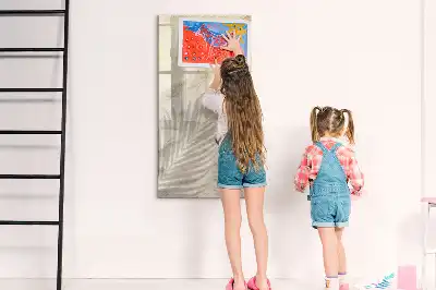 Tablica suchościeralna magnetyczna z motywem letniej plaży