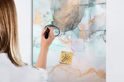 Tablica suchościeralna magnetyczna tusz abstrakcyjny