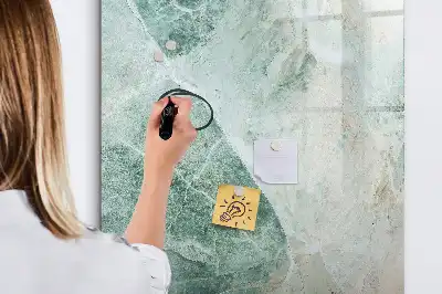Tablica magnetyczna suchościeralna wzór kamienny marmur