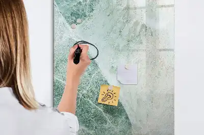 Tablica magnetyczna suchościeralna wzór kamienny marmur