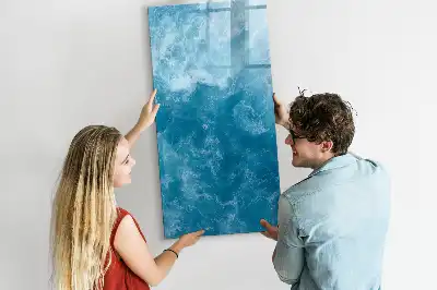 Tablica suchościeralna magnetyczna z motywem woda morze ocean