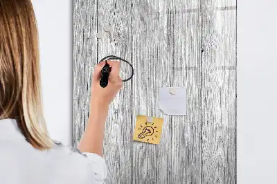 Tablica magnetyczna suchościeralna w wersji z drewnianą ramą