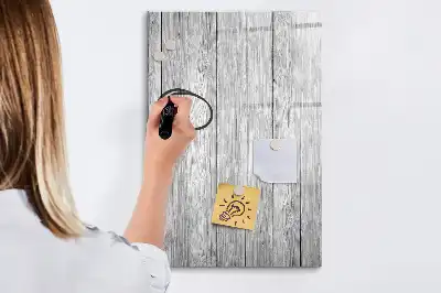 Tablica magnetyczna suchościeralna w wersji z drewnianą ramą