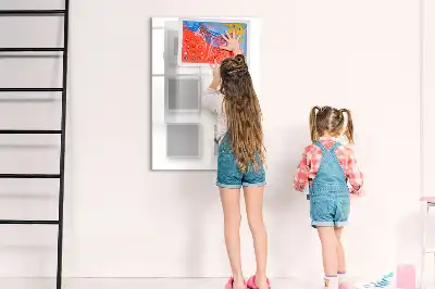 Tablica magnetyczna suchościeralna w ramce na zdjęcia