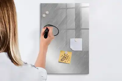 Tablica suchościeralna magnetyczna w kolorze metalowe błyski