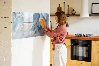 Tablica magnetyczna do pisania wzór marmurowy