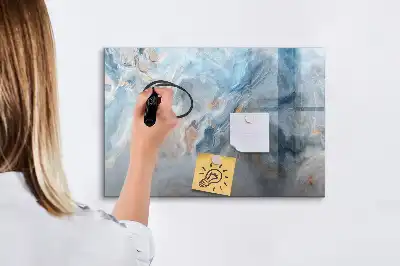 Tablica magnetyczna do pisania wzór marmurowy