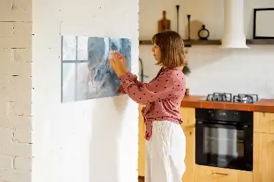 Tablica magnetyczna do pisania wzór marmurowy