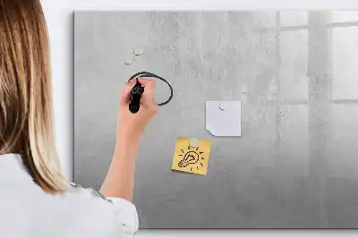 Tablica magnetyczna z pisakiem wzór kamienna ściana