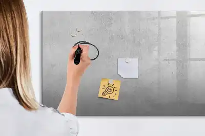 Tablica magnetyczna z pisakiem wzór kamienna ściana