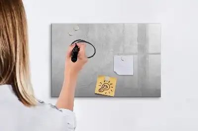 Tablica magnetyczna z pisakiem wzór kamienna ściana