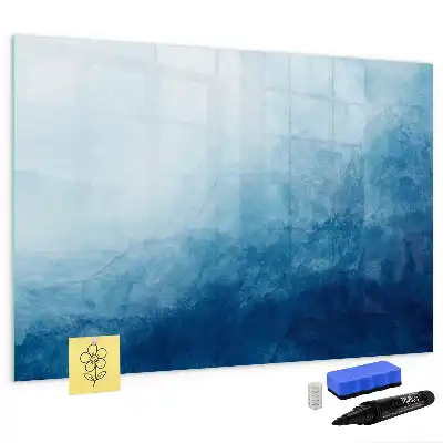 Tablica magnetyczna z pisakiem wzór abstrakcja wody