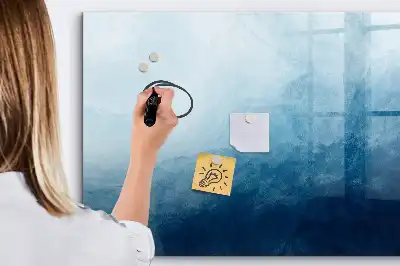 Tablica magnetyczna z pisakiem wzór abstrakcja wody